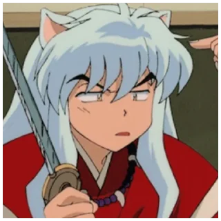 🙄 emoji Inuyasha Telegram sticker 14 of 116