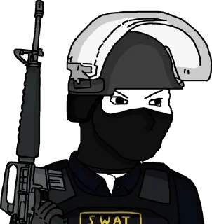 🚔 emoji MilitaryWojaks Telegram sticker 12 of 120