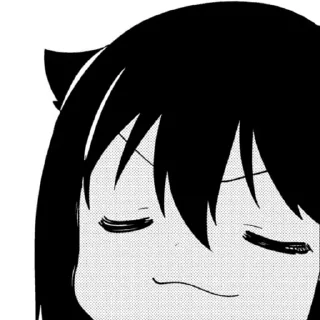 😌 emoji Jahy-sama Telegram sticker 21 of 90
