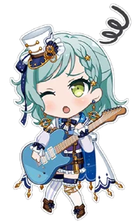 ❄️ emoji run-A-way @DreamFestivalBanGDream Telegram sticker 6 of 50