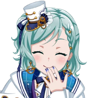 ❄️ emoji run-A-way @DreamFestivalBanGDream Telegram sticker 24 of 50