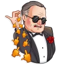 👆 emoji Don Corleone Telegram sticker 14 of 40
