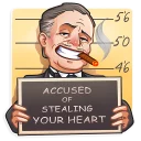 😌 emoji Don Corleone Telegram sticker 8 of 40