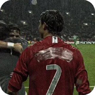 🔥 emoji CR7? Telegram sticker 23 of 30