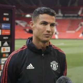 🤍 emoji @ckute : CR7. Telegram sticker 11 of 120