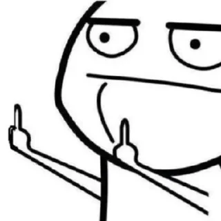 🖕 emoji #навсеслучаижизни Telegram sticker 18 of 23