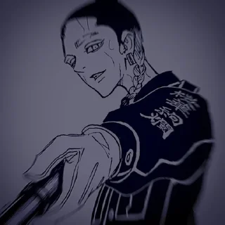 Sticker from ran haitani [by @minissTtrelia]