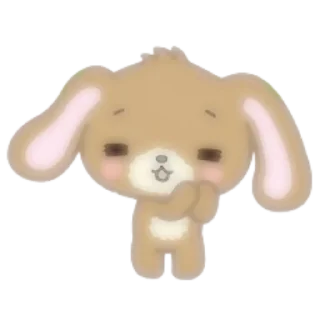 💕 emoji ₍ᐢ ᐢ₎甘いウサギ @kotikmoinarkotik Telegram sticker 5 of 45
