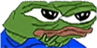 🐸 emoji Pepe by @vladimirlut Telegram sticker 21 of 37