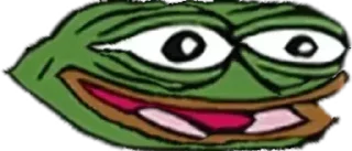 🙂 emoji Pepe by @vladimirlut Telegram sticker 16 of 37