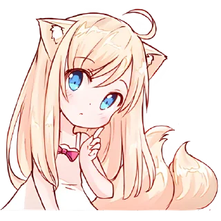 😀 emoji Некомия 3 @Nyasticks Telegram sticker 8 of 40