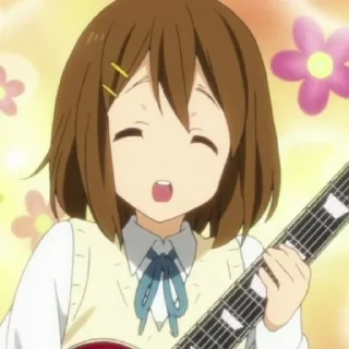 🌟 emoji k-on! Telegram sticker 5 of 40