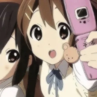 🌟 emoji k-on! Telegram sticker 16 of 40