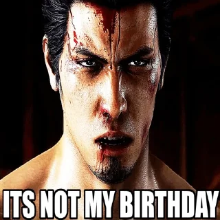 🎂 emoji Cropped Yakuza memes Telegram sticker 5 of 40