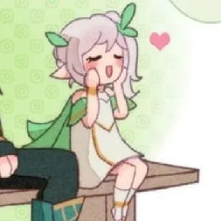 🍀 emoji ɴᴀʜɪᴅᴀ~♪ Telegram sticker 16 of 120