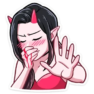 Sticker from Дьяволица без надписей