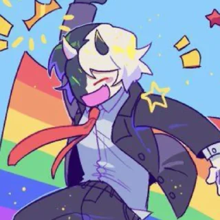 Sticker from `."– Ranboo¿ -,, ·'