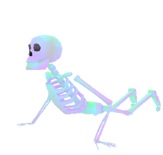 💀 emoji Skelly By John Karel [@dont8annadi] Telegram sticker 15 of 119