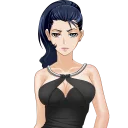 😏 emoji Violetta (Everlasting Summer) Telegram sticker 16 of 20