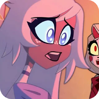 🥺 emoji 、 ୨ᰍ  Emily!!  ᚐ  ⟡  𓂃 || @HazbinHotel011 Telegram sticker 19 of 30