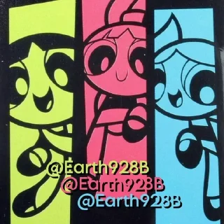🌟 emoji Powerpuff Girls • @Earth928B Telegram sticker 5 of 75