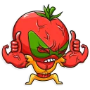 Sticker from The Vegan Six