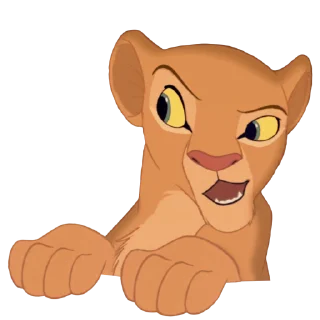 😏 emoji The Lion King 📽 by @CrazySnep Telegram sticker 7 of 21