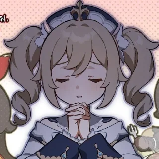 🙏 emoji Барбарочка Telegram sticker 17 of 62