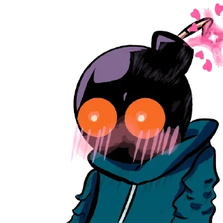 😳 emoji Fnf stickers Telegram sticker 5 of 25
