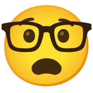 🌟 emoji 🤓🤓 Telegram sticker 15 of 43