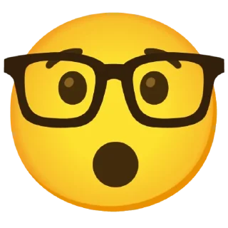 🌟 emoji 🤓🤓 Telegram sticker 14 of 43