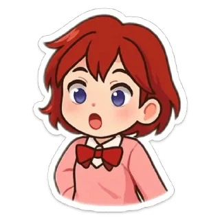 🌟 emoji Momo Ayase Telegram sticker 23 of 29