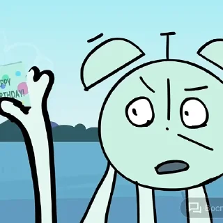 Sticker from IT'S TIME FOR THE CLOCK!