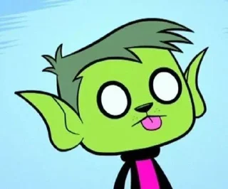 Sticker from beast boy