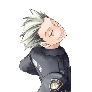 Sticker from Bokuto