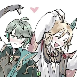 🌟 emoji Кавех/Аль Хайтам Telegram sticker 5 of 96