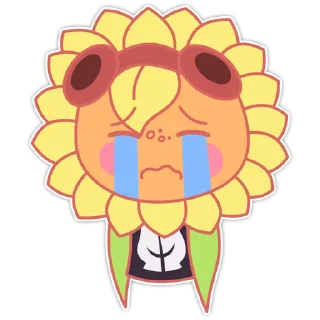 😭 emoji Solar Flare (by lilnick1) Telegram sticker 5 of 24
