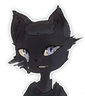 🫠 emoji Кот Telegram sticker 17 of 24