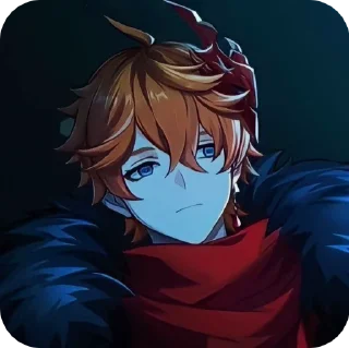 🌟 emoji тарталья -> @animebotsa Telegram sticker 8 of 20