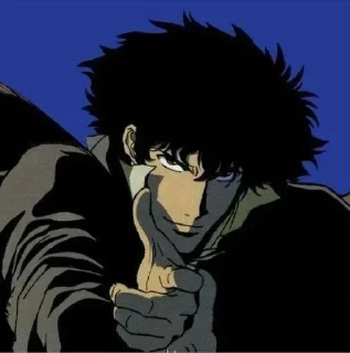 🚬 emoji Spike Spiegel @kanikitto @thelasnochess Telegram sticker 11 of 81