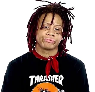 😟 emoji кибер кеша Telegram sticker 5 of 52