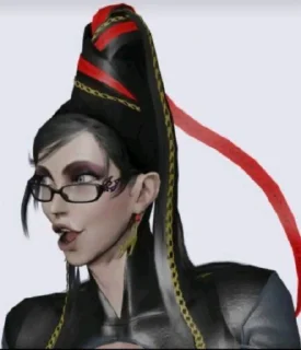 😂 emoji Bayonetta Telegram sticker 18 of 21
