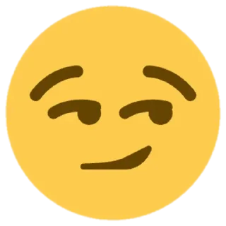 😏 emoji мщаб.3.3 Telegram sticker 19 of 117