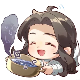 Sticker from Heaven official's blessing