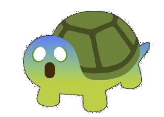 😱 emoji Черепашка Даниил... Telegram sticker 11 of 60