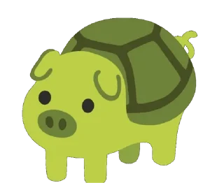 🐷 emoji Черепашка Даниил... Telegram sticker 3 of 60