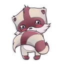 😊 emoji Jessie Racoon Telegram sticker 9 of 25