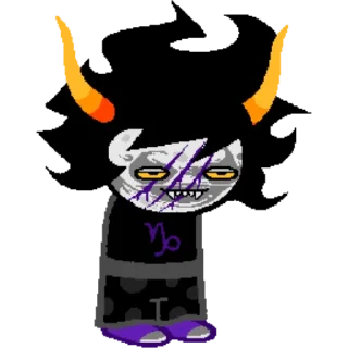 ♑️ emoji Gamzee Makara [@pivAnSti] Telegram sticker 3 of 116