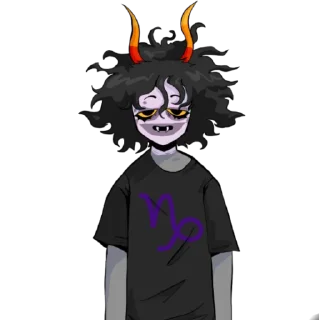 ♑️ emoji Gamzee Makara [@pivAnSti] Telegram sticker 7 of 116