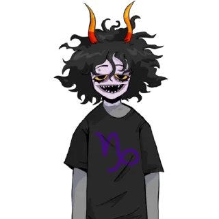 ♑️ emoji Gamzee Makara [@pivAnSti] Telegram sticker 5 of 116